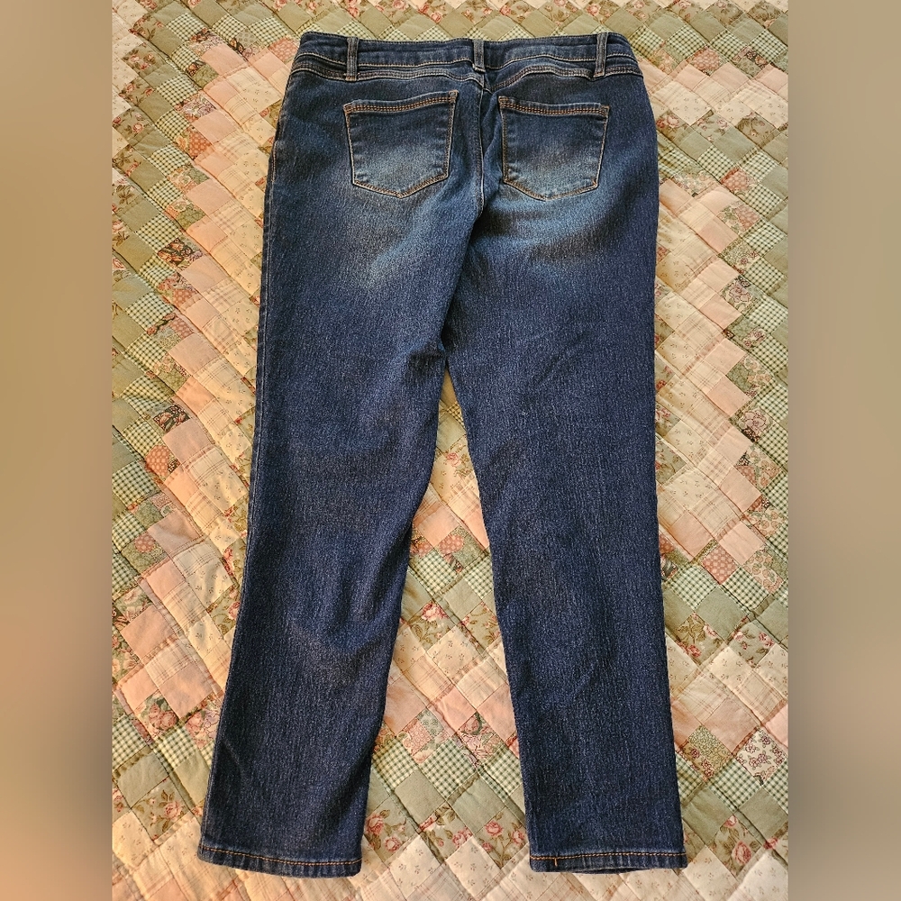 A3 Design Dark Wash Jeggings  Size 14P - Picture 2 of 7